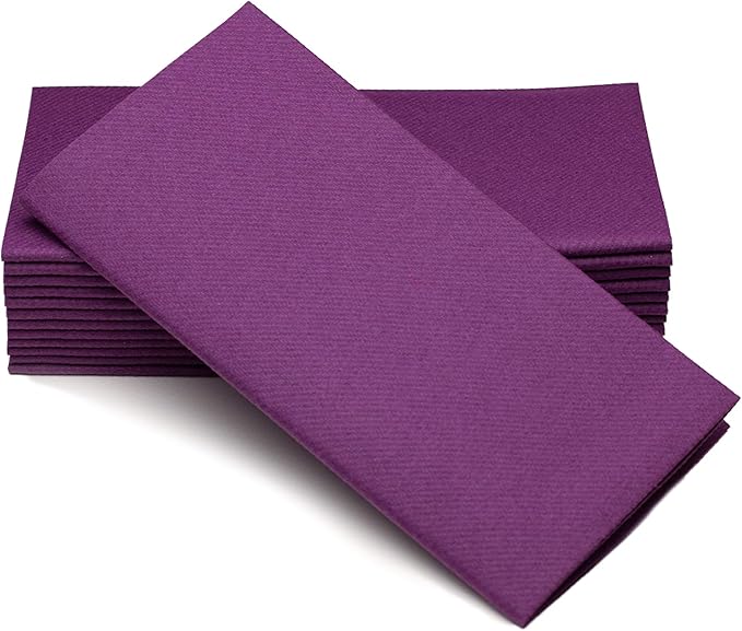 64 厘米 - 一盒 50 张 茄紫色 16"x16" 7144050