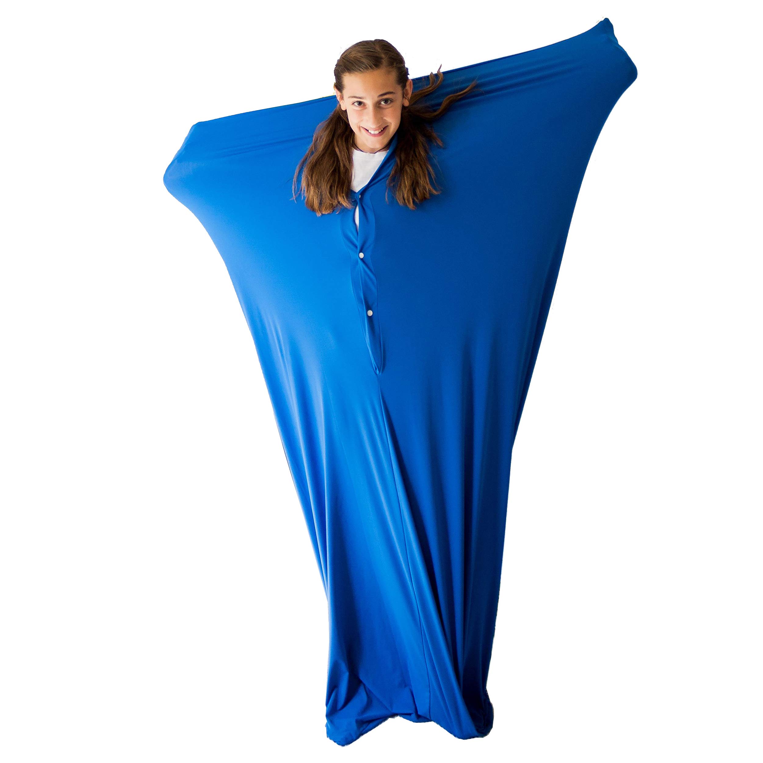 Harkla Body Socks - Children's Sensory Socks - Stretchable Sensory Bag Helps Children Relax and Focus - Easy to Clean and Breathable Children's Full Body Socks - Large 64 x 30 inches (approximately 16