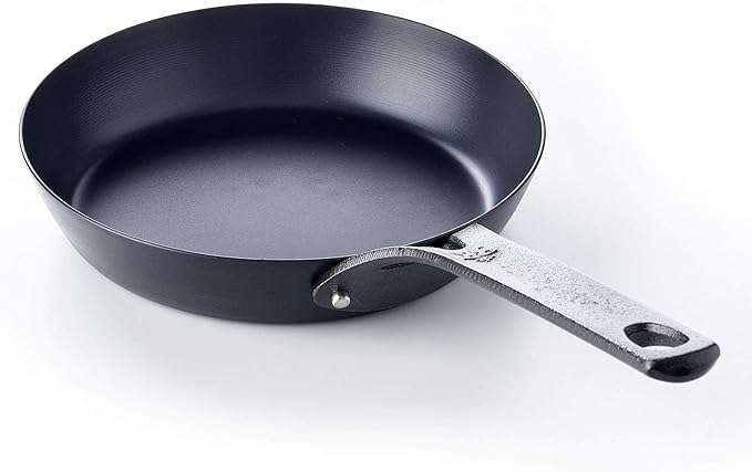 bk 黑色碳钢煎锅,8 英寸(约 20.3 厘米)