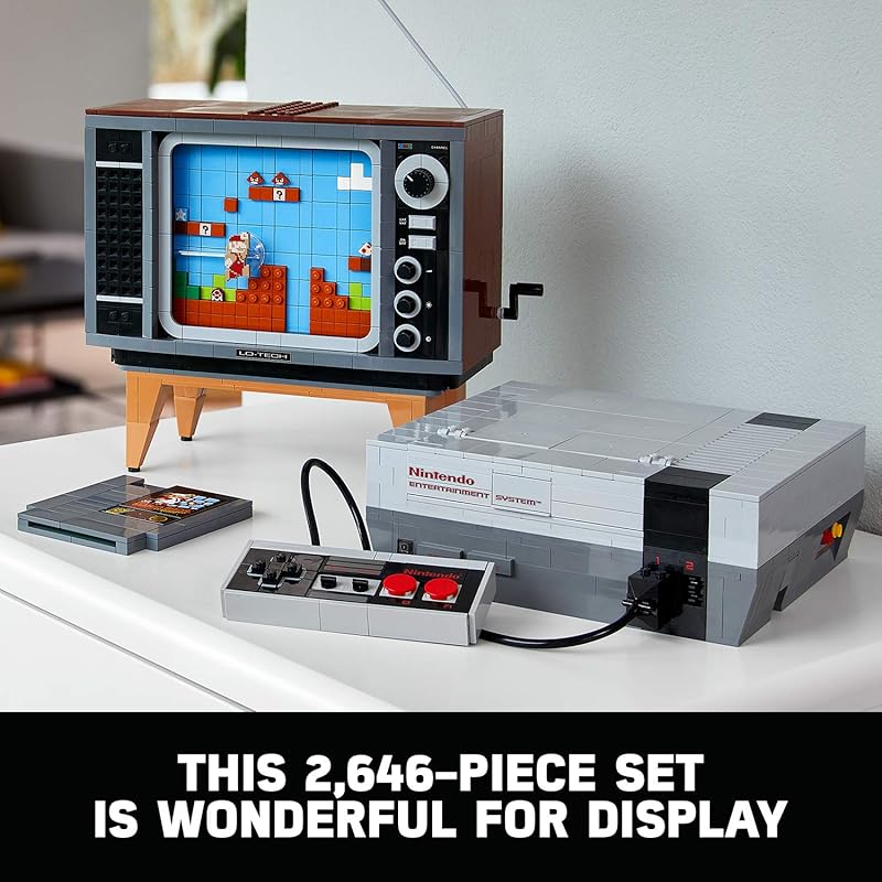 LEGO 乐高 马里奥系列 71374 任天堂NES游戏机 积木玩具 ¥1230.28 天猫¥2099
