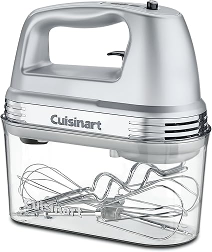 Cuisinart Power Advantage Plus 9-Speed ​​Hand Mixer with Storage Case Chrome One Size HM-90BCS