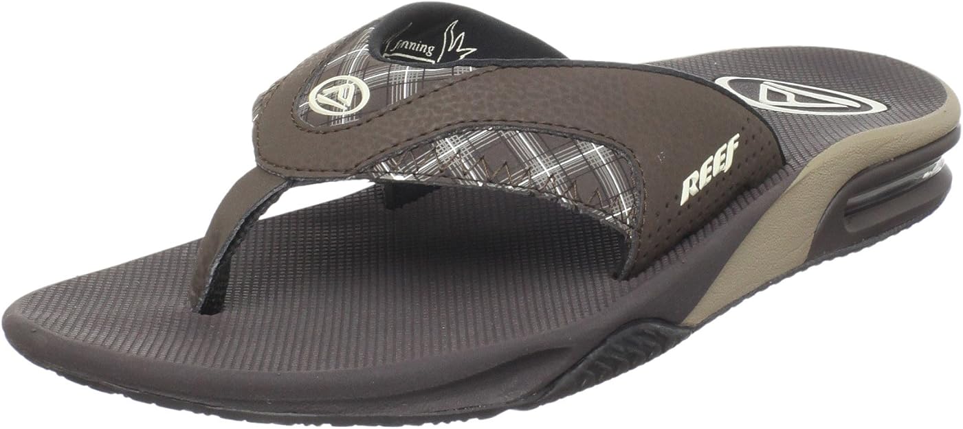 reef 男士 fanning speed logo 凉鞋