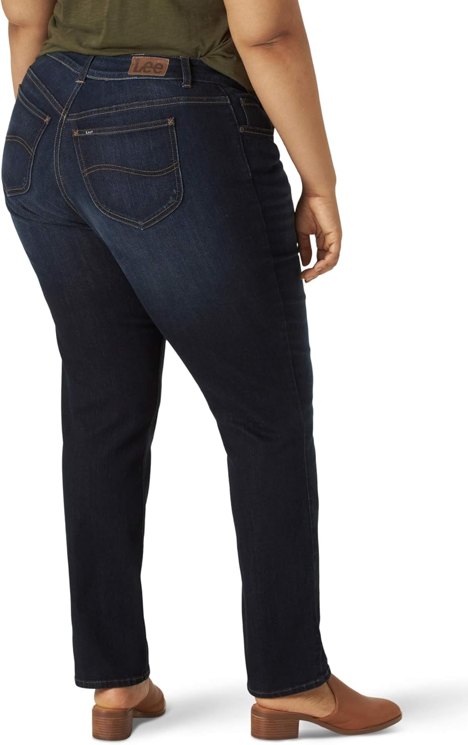 lee 女士 常规版型直筒牛仔裤 【lee】 服饰箱包 - 亚马逊中国