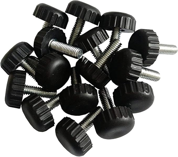 m&amp;s m6 x 17mm 外螺纹螺钉滚花旋钮手柄