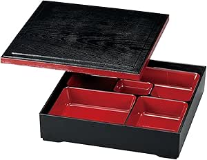 松花堂便当盒带中间分隔 宮本産業 价格报价图片