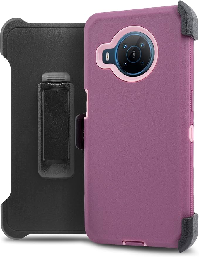 thousandgear 兼容诺基亚 x100 皮套保护套,内置屏幕保护膜,重型保护