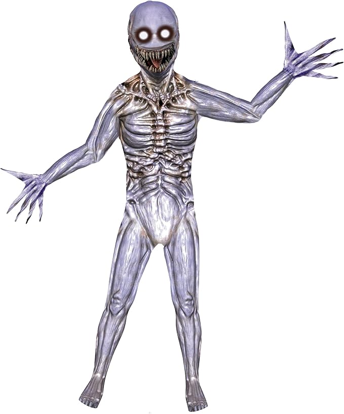 the rake costume 儿童万圣节恐怖服装男孩女孩scp 学院风爪子儿童