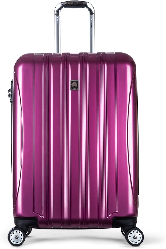 delsey 法国大使400 helium aero 万向轮拉杆箱 旅行箱 硬箱 紫色 25
