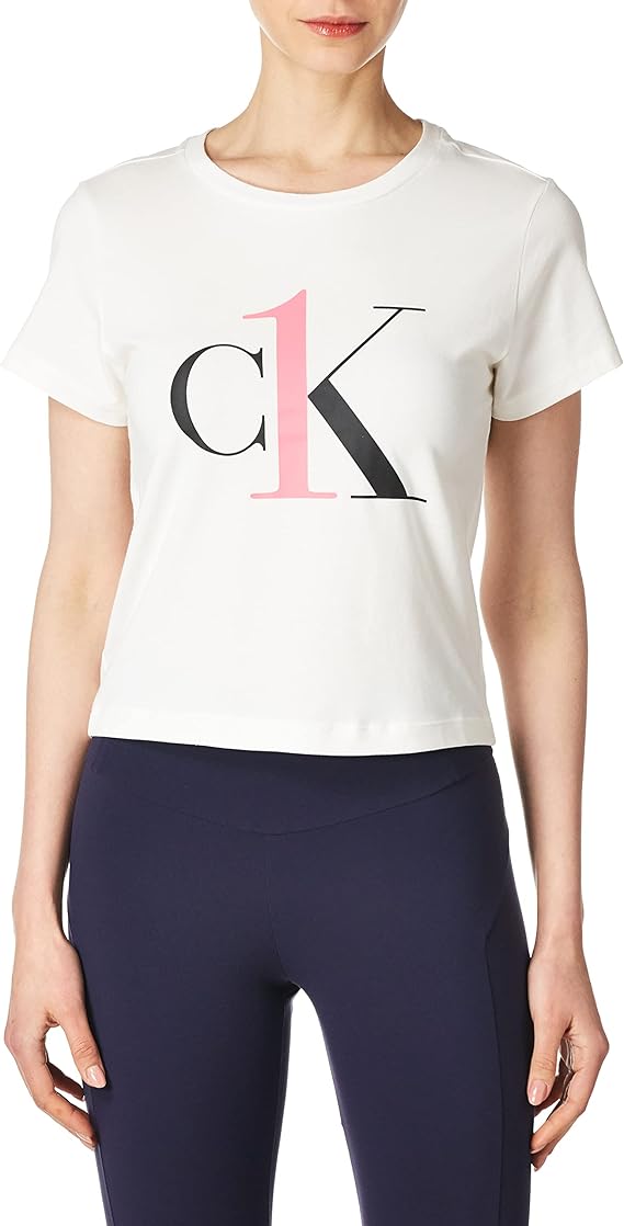 calvin klein ck one 女式棉质短袖圆领衫