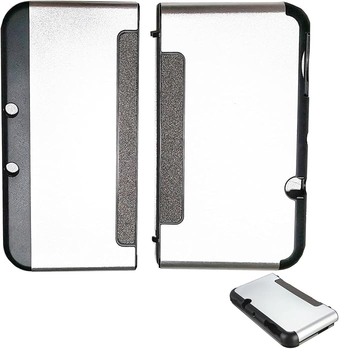 新款 3ds xl 手机壳 - mifavor 塑料铝全机身保护卡扣式硬壳保护套