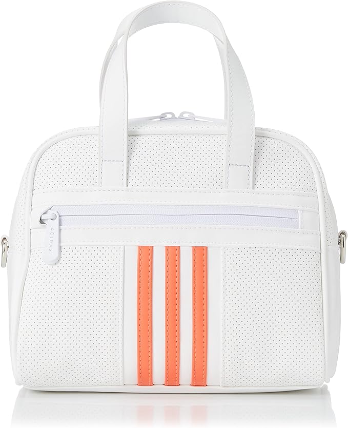 阿迪达斯 高尔夫球包 三条纹圆包, 白色, ns : 亚马逊中国: 服饰箱包