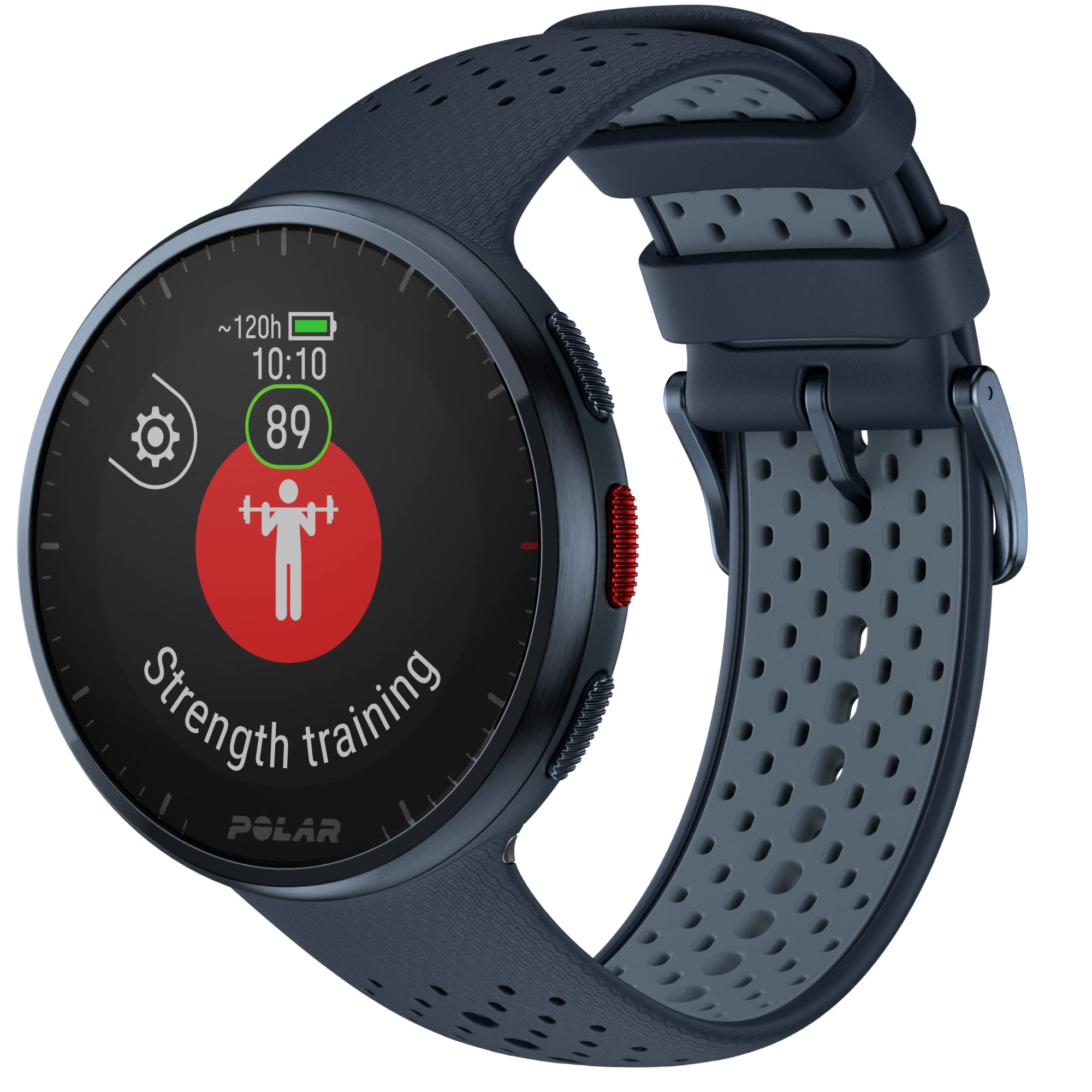 Polar Pacer - Pro - GPS Running Watch - ultra-light design with easy-to-grip buttons - New training items and recovery features - heart rate monitor - improved display contrast - Music control