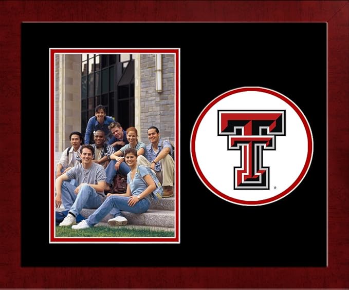 campus images ncaa texas tech red raiders university spirit 相框