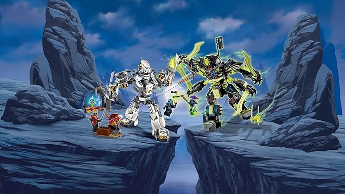 lego 乐高 ninjago幻影忍者系列 泰坦机器人大决战 70737