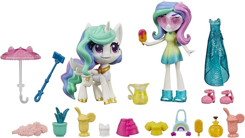 My Little Pony Equestria Girls Celestia Potion Princess 套装 3 英寸迷你娃娃和玩具小马公仔 带 个配件 玩具 亚马逊中国 My Little Pony Equestria Girls Celestia Potion Princess 套装 3 英寸迷你娃娃和玩具小马公仔 带 个配件 玩具 亚马逊中国