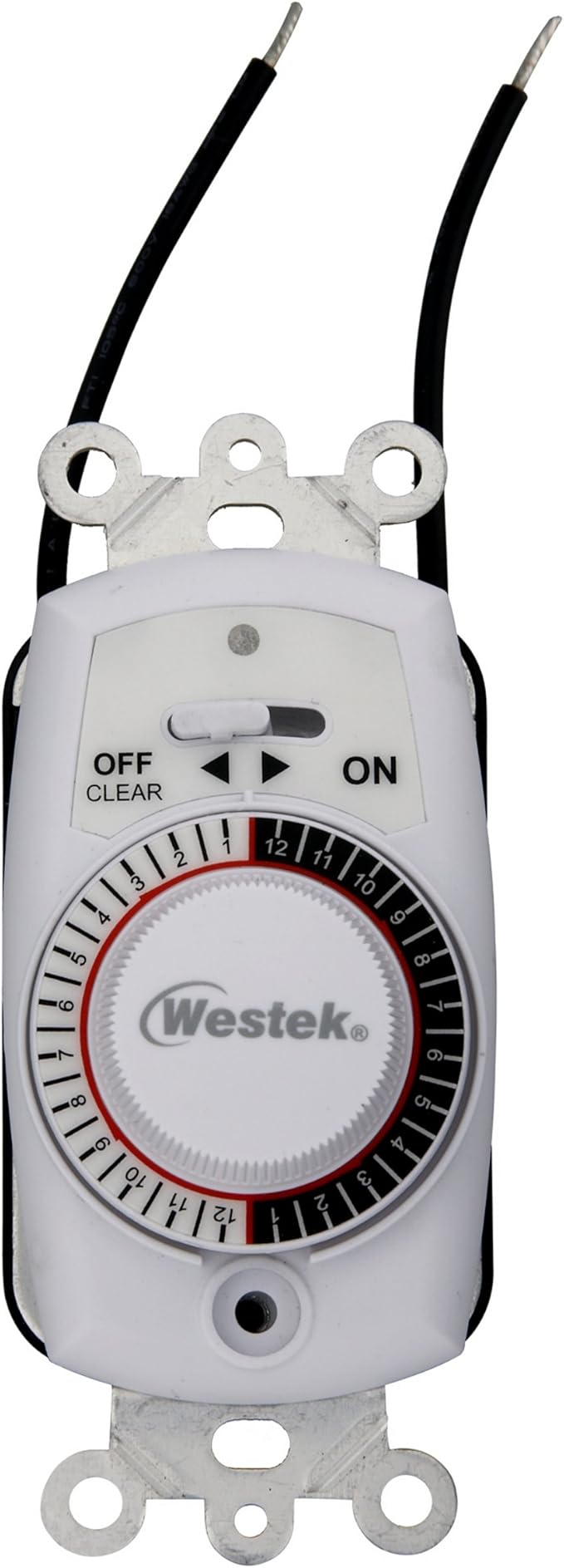 westektmmw20硬线室内自学墙壁开关计时器白色