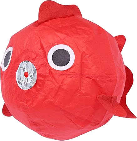 Rokuhichido 和纸气球金鱼 日本京都进口传统玩具 亚马逊中国 办公用品