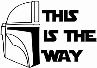 pixel innovation 6032 this is the way 头盔贴花贴纸|汽车卡车范斯