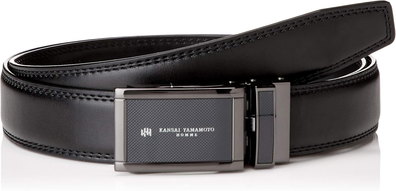 [kansai yamamoto homme]牛皮革商务皮带 kansai yamamamoto homme