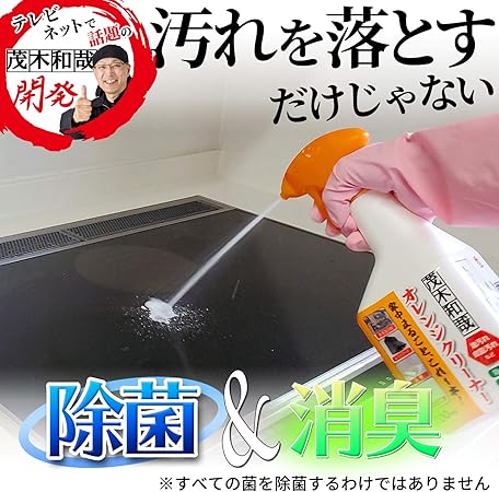 茂木和哉橙色清洁剂专业规格 700毫升 整个房间油污皮脂污 亚马逊中国 个护健康