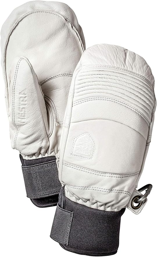 hestra leather fall line - short freeride snow mitten with