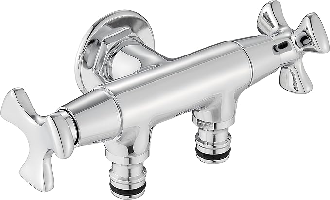 kakudai 花园用双口水龙头 704-127-13