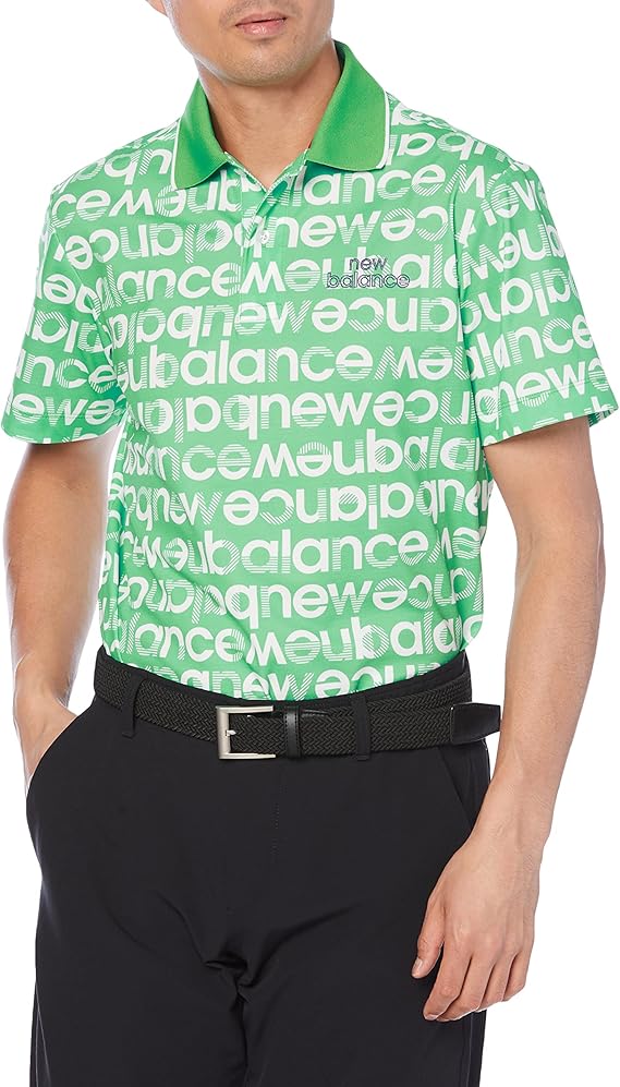 new balance 高尔夫男士 短袖 polo衫 (吸水速干,防紫外线,弹性)