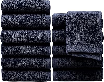 pleasant home 12 件装洗布套装 – 30.48 厘米 x 30.