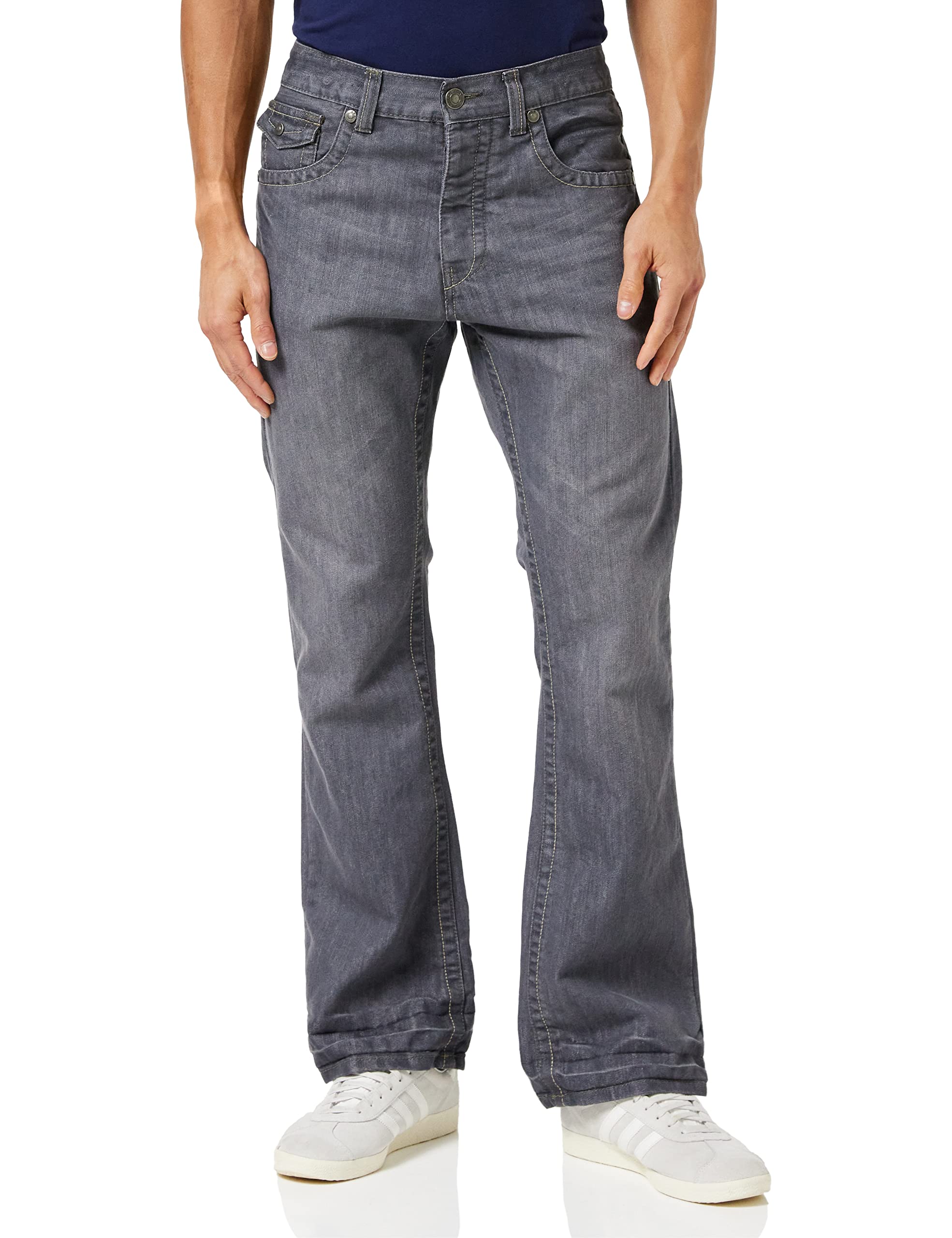 Raw Indigo Ltd men's cropped jeans