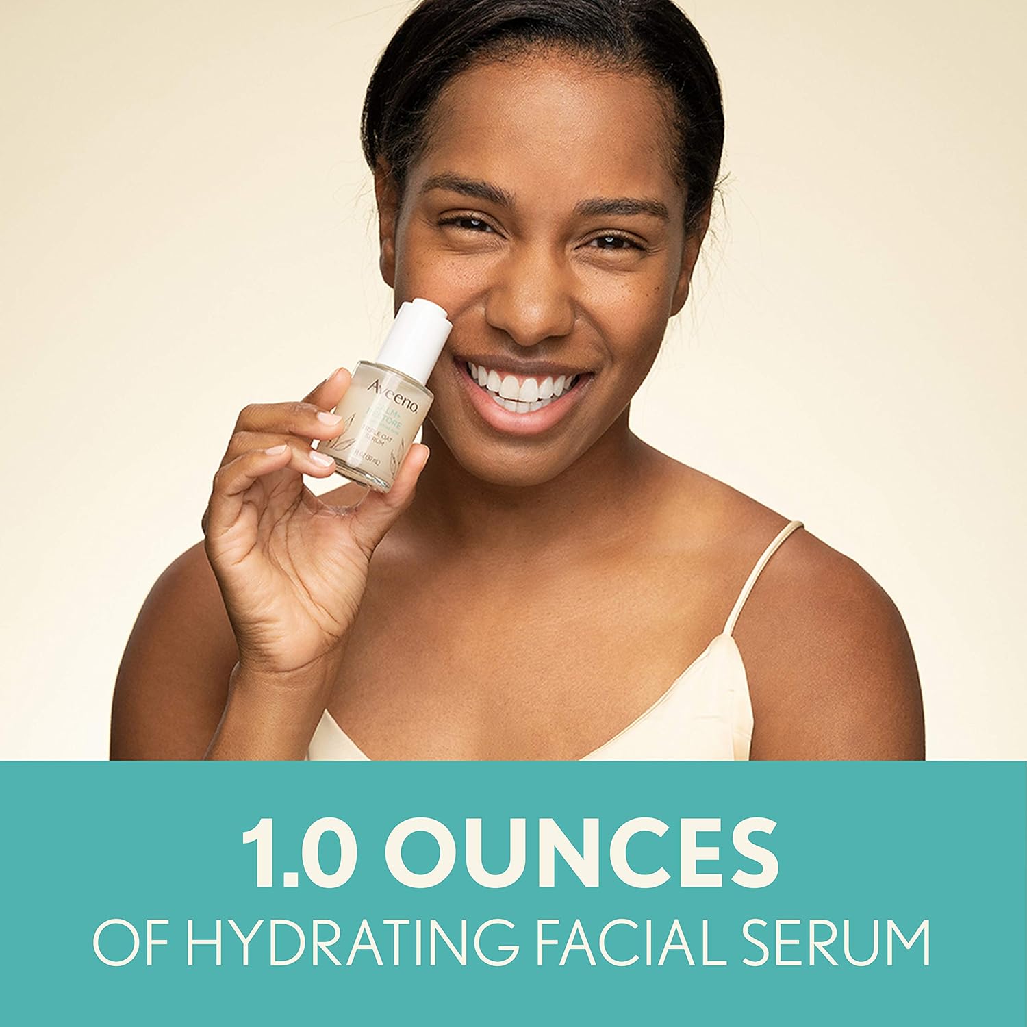 三重燕麦保湿敏感肌可用30mlaveeno艾维诺面部精华液