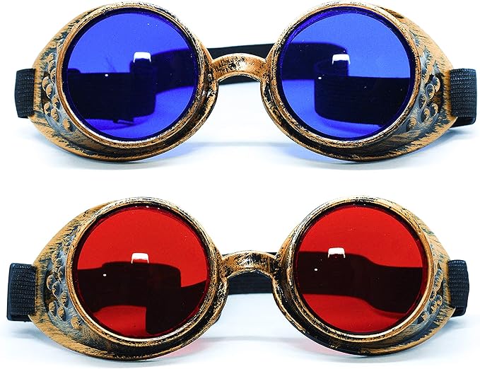 万花筒眼镜 - 迷幻风光护目镜 - 时髦棱镜眼镜 适用于乌鸦 - 节日配件