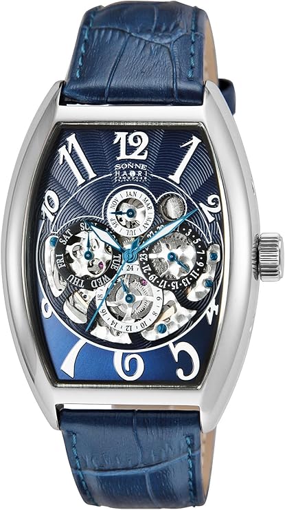 sonnesonne手表sonnehaoriproduced蓝表盘自动上弦h015ssnv男士