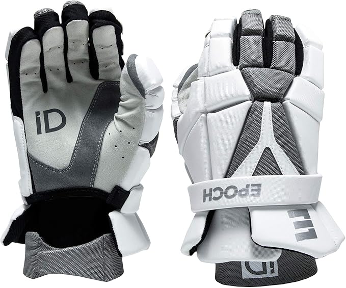 epoch lacrosse id 高性能,轻质,弹性,长曲棍球手套,适用于进攻,中卫