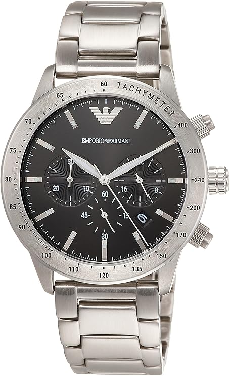 emporio armani 手表 ar11241i 男士 silver