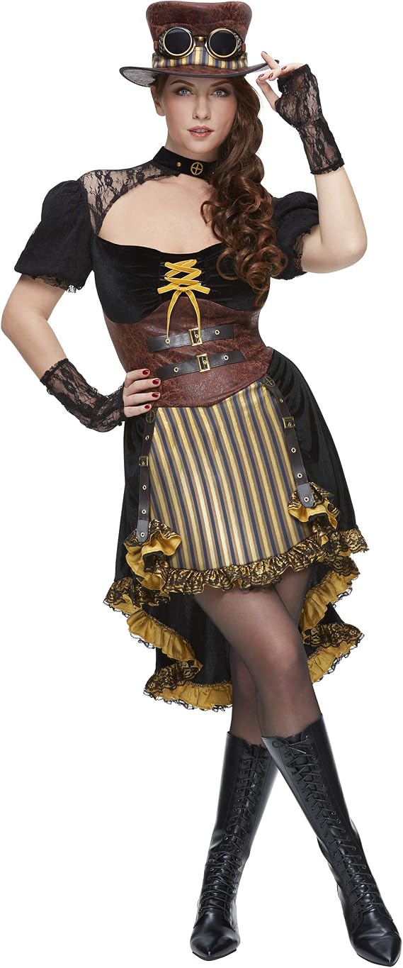spirit halloween 成人蒸汽朋克女士服装
