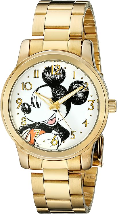 disney unisex w001844 mickey mouse analog display analog quartz