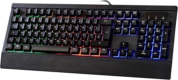 lycander 法国游戏键盘,有线键盘 - 19 个防重影键,1.