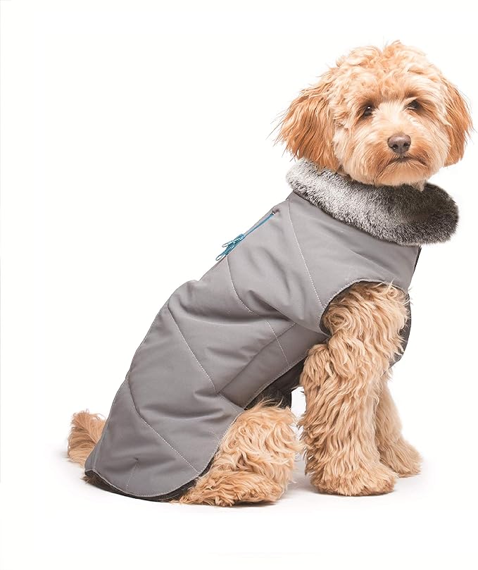 dog gone smart reflective meteor tamarack 狗狗夹克 grey w/sea