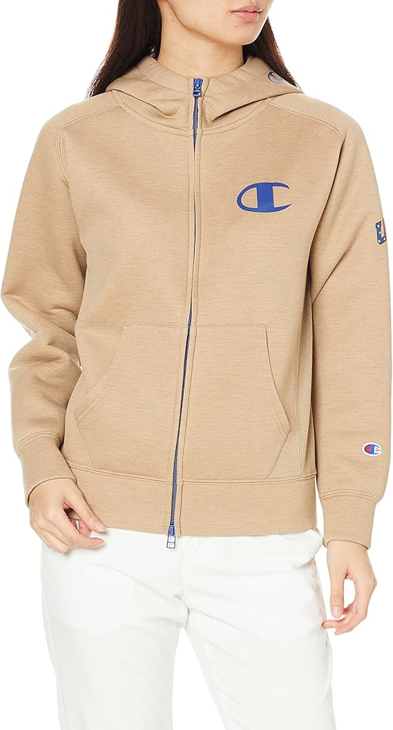 champion 拉链连帽卫衣 透气 弹性 保暖性 单点标志 techwave 3ls拉链