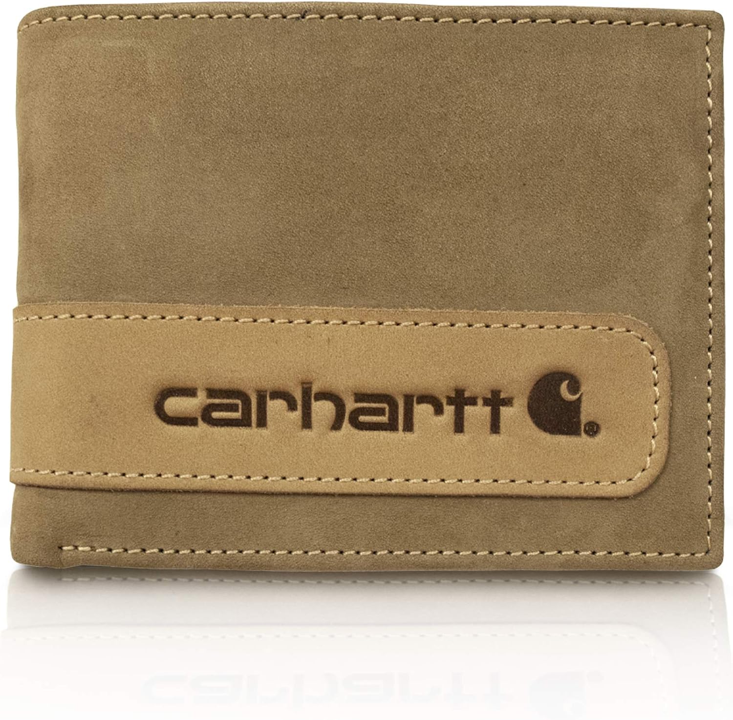 carhartt男士双色调皮夹钱包