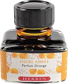 herbin 带香墨水 hb13756 橙色amber 30ml