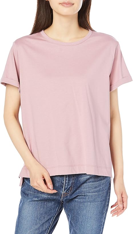 Belle Maison T恤棉 吸水速干 成人裁剪女士f796 Belle Maison ベルメゾン 服饰箱包 亚马逊中国