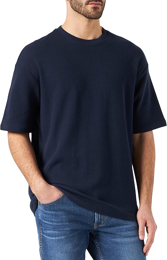 jack &amp; jones 杰克琼斯 男士 jcoezra t 恤 ss 圆领 ln t 恤