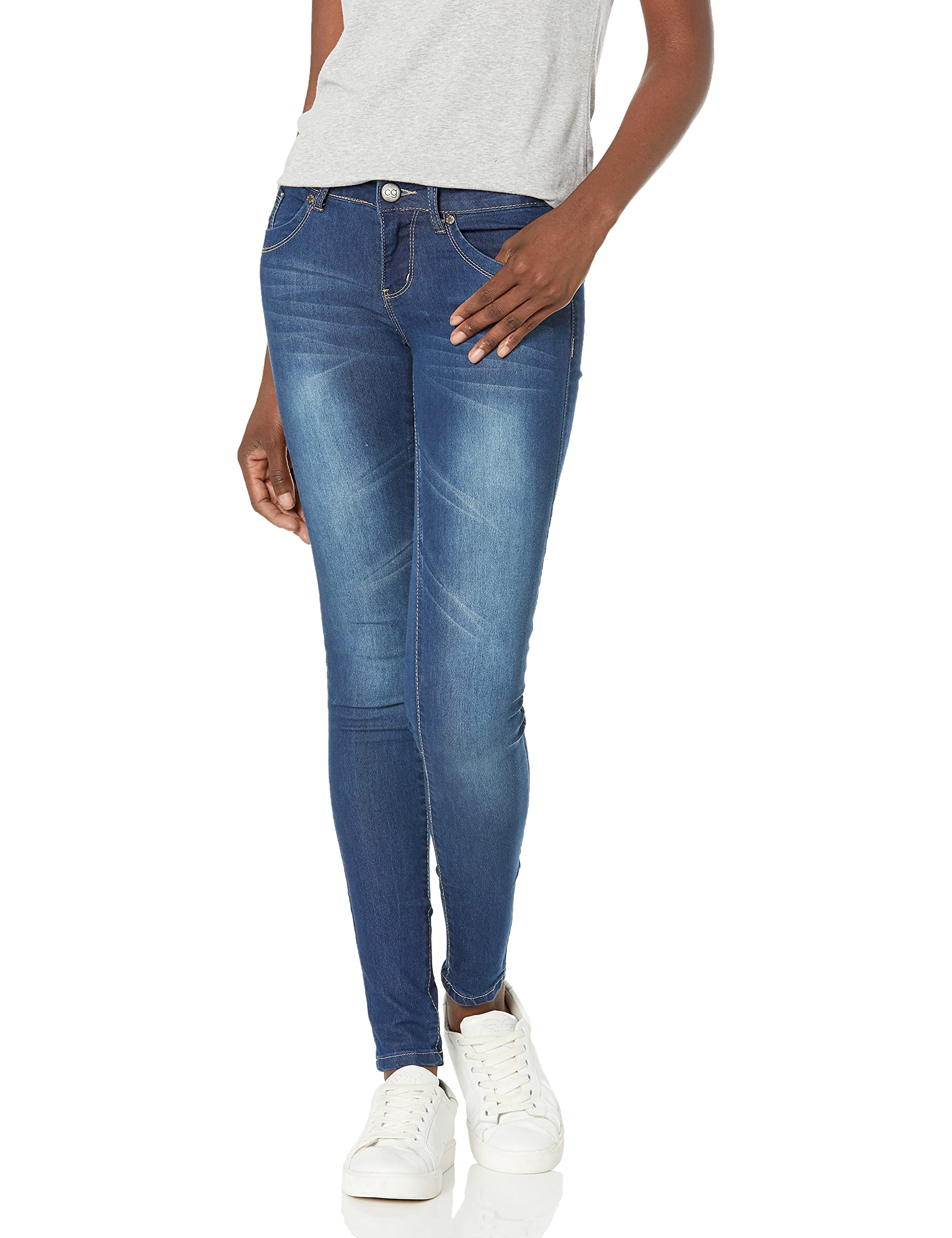 Teen jeans with hip lift and sexy COVER GIRL with low waist