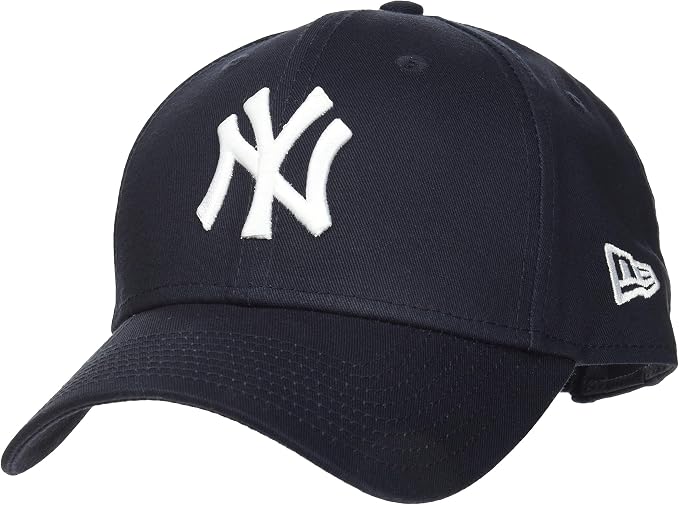 new era 男子mlb 基础款纽约洋基队9forty可调式棒球帽,blue (navy)