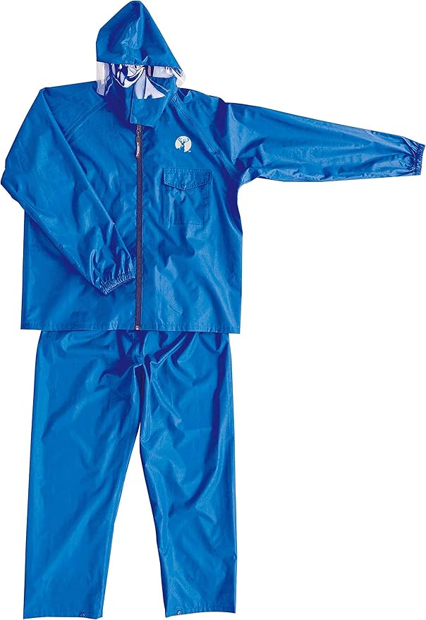 captain stag 雨衣 上下套装 cs 耐久防水雨衣