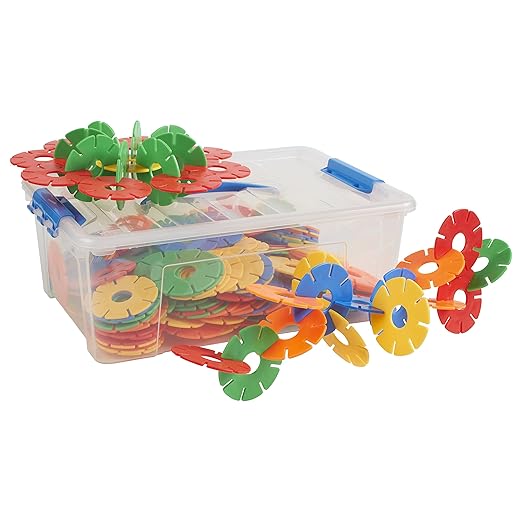 connect-a-cog 连接火花 stem 操纵积木套装,联锁教育感官学习玩具,带