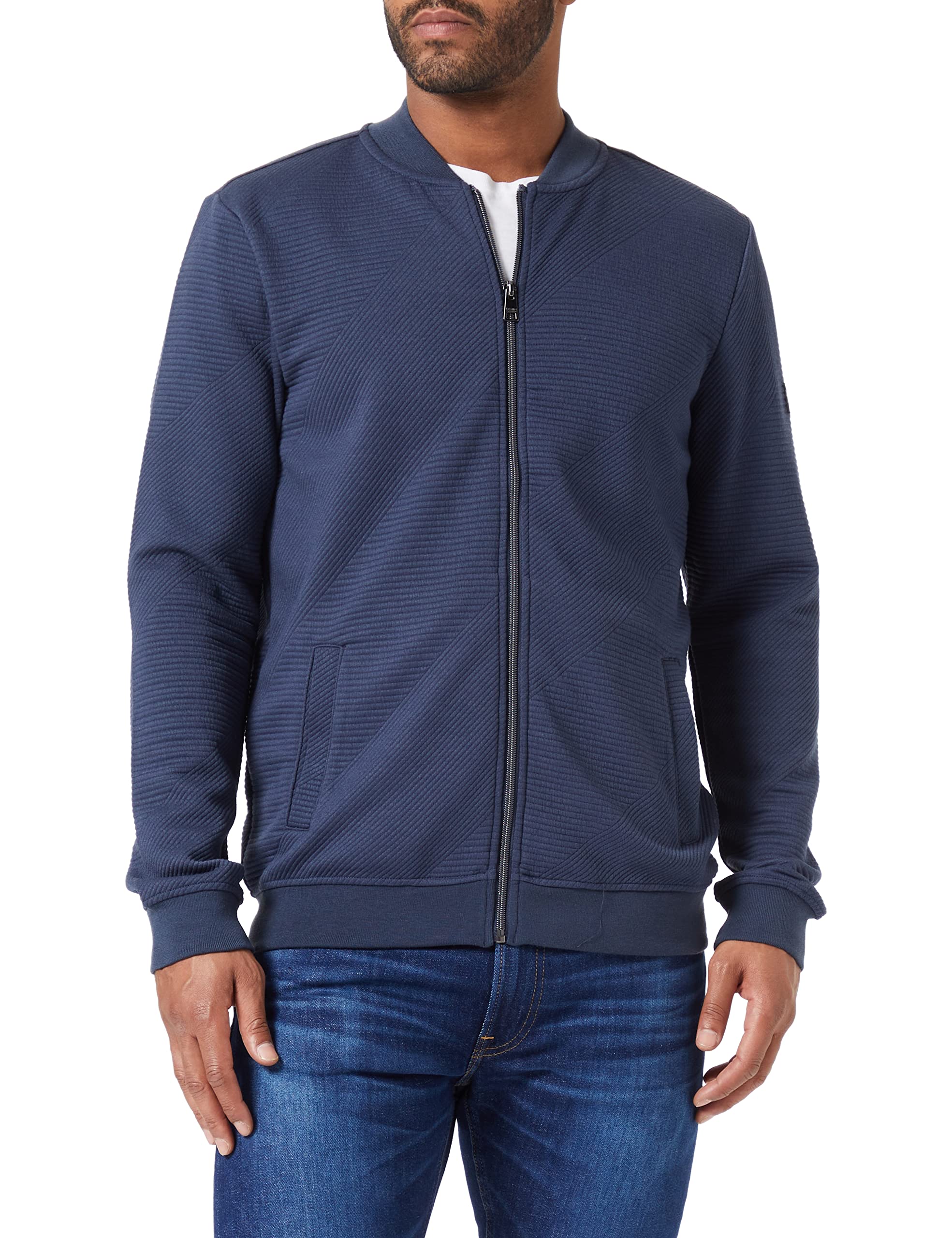 TOM TAILOR denim men's bomber jacket