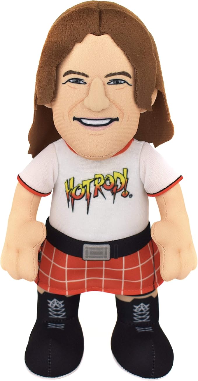 bleacher creatures wwe rowdy roddy piper 10 英寸毛绒公仔 - 摔跤