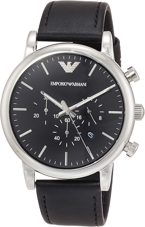 emporio armani 手表 ar1828 男士 黑色